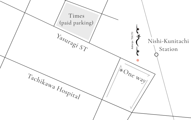 Map of the surrounding area