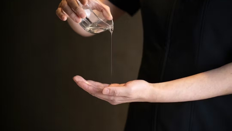 スパのオイルの写真